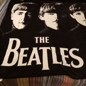 The Beatles Plush Throw